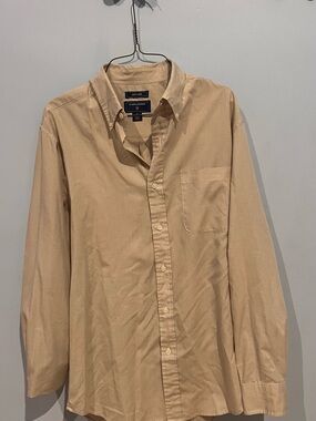 Saddlebred Men's Button-Down Shirt - Tan